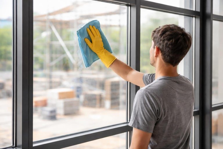Nettoyer Fenêtre Alu après Chantier : les Bons Gestes