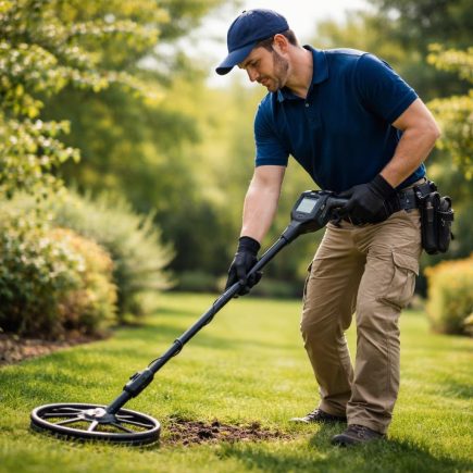technicien-detecteur-metaux-jardin-vert