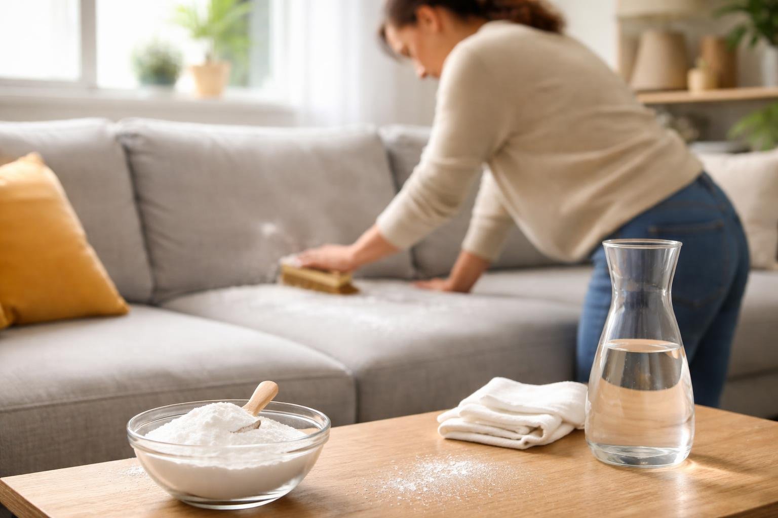 Nettoyer Canapé Tissu Bicarbonate de Soude : Mode d&rsquo;Emploi