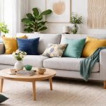 Quelle Couleur Associer avec un Canapé Gris Clair : 10 Idées Déco