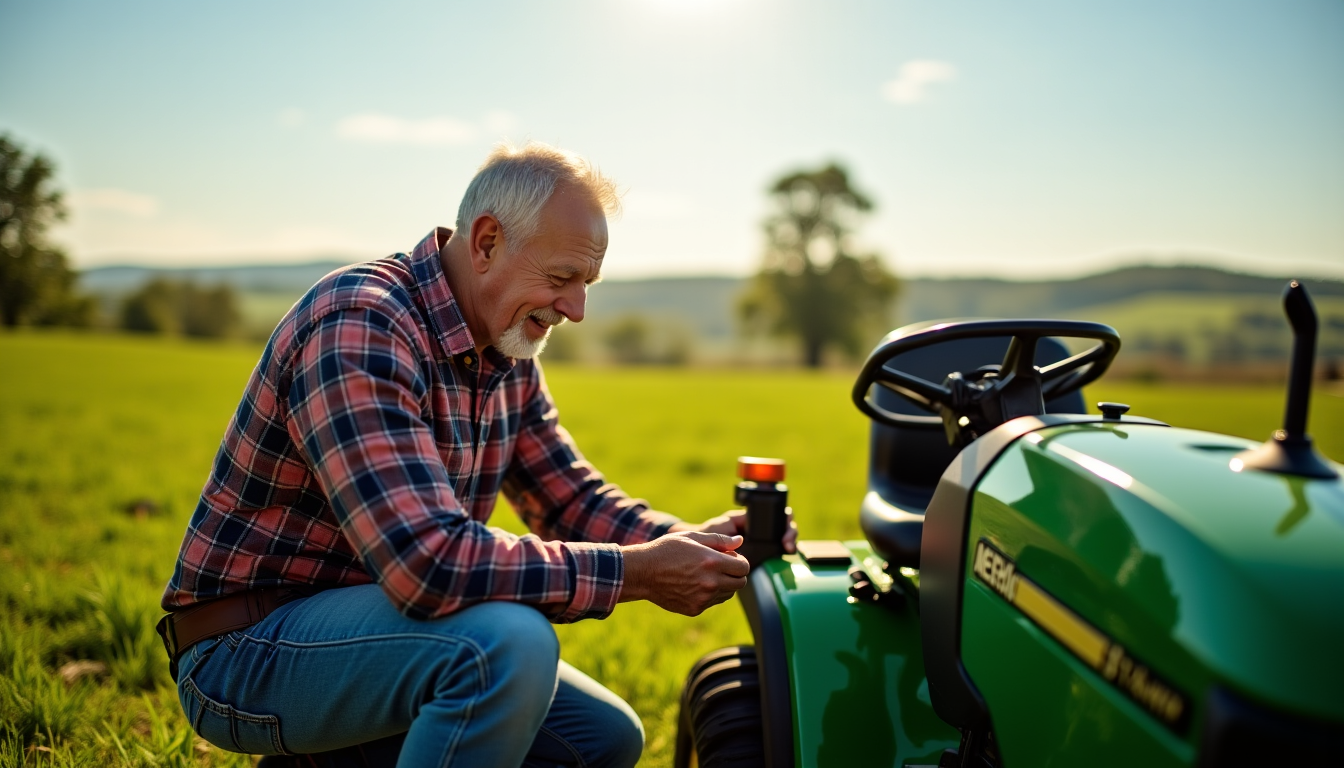 Illustration : ls métalliques et les deux bornes de la — changer la batterie de votre tracteur tondeuse ?