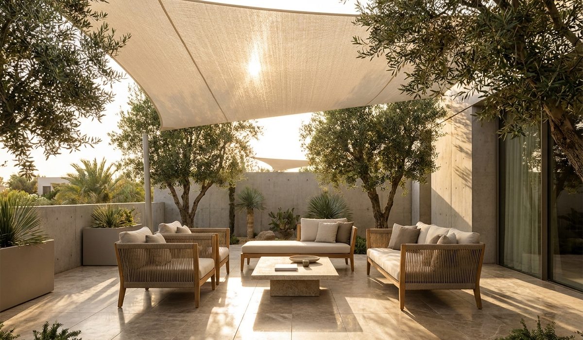 Terrasse et jardin : comment se protéger du soleil tout en gardant du style
