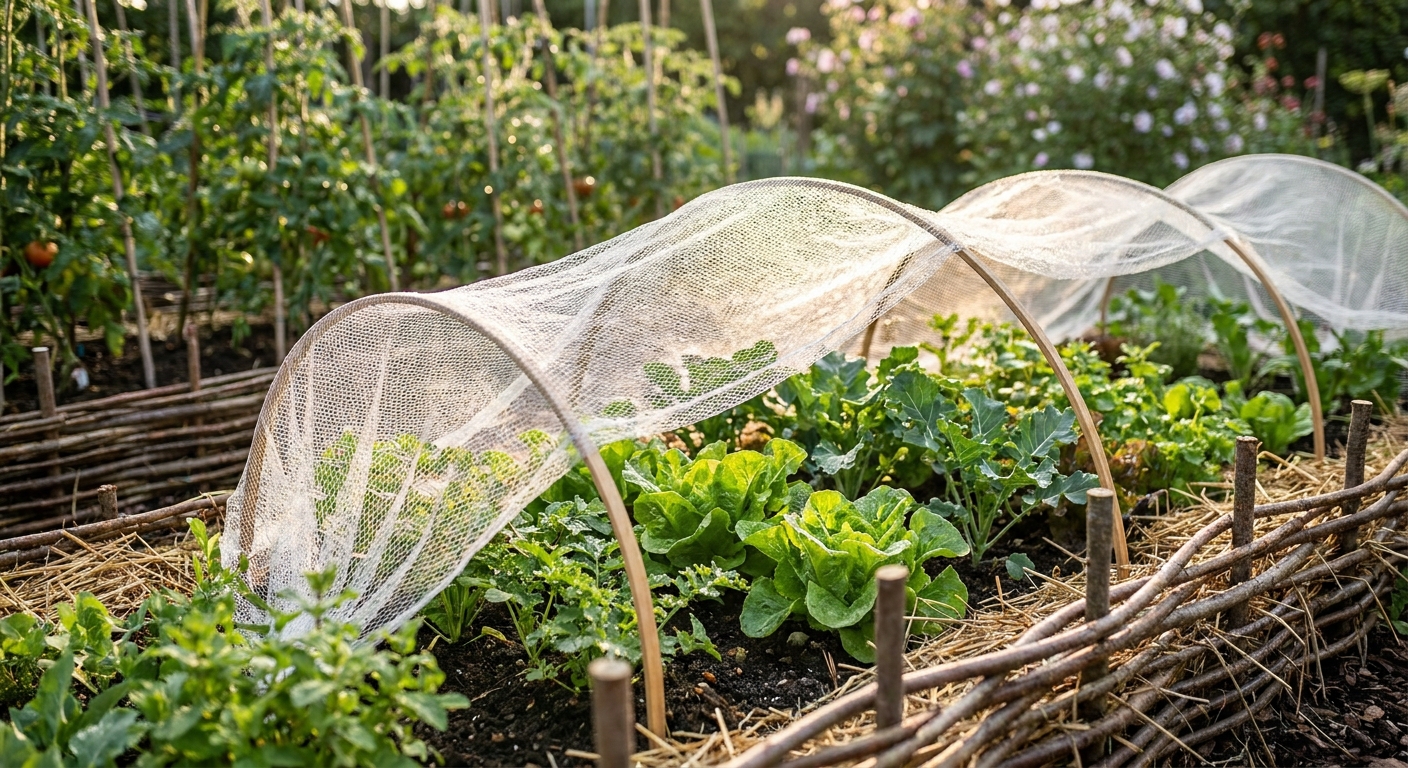 Protéger son potager des nuisibles : insectes, rongeurs et autres envahisseurs