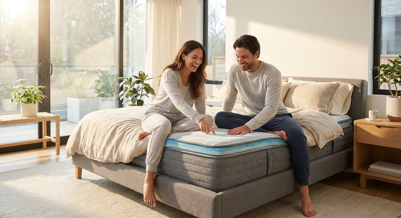Choisir le meilleur matelas pour deux dormeurs : confort et innovation au rendez-vous